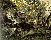 Asher Brown Durand Study from Rocks and Trees oil painting reproduction